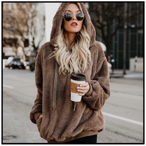 Half—Zip Faux Fur Pullover - Picture 3 of 7